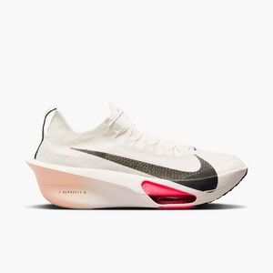 🔥NEW NIKE Women’s Air Zoom AlphaFly 3 Sail/Black-Crimson Tint Voile 9.5 US